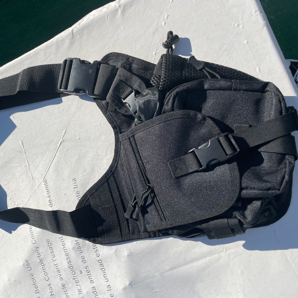 Black Multipocket Bag